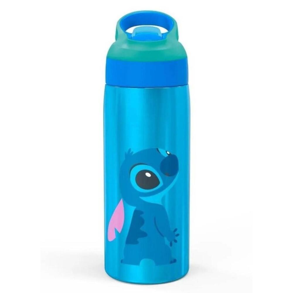 Zak! Designs Disney Stitch Ohana Stainless Steel Insulated Water Bottle 19oz NEW